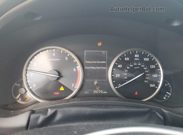 JTJDARBZ4M2179648 2021 LEXUS NX Silver Սարքավորումների վահանակի տեսք