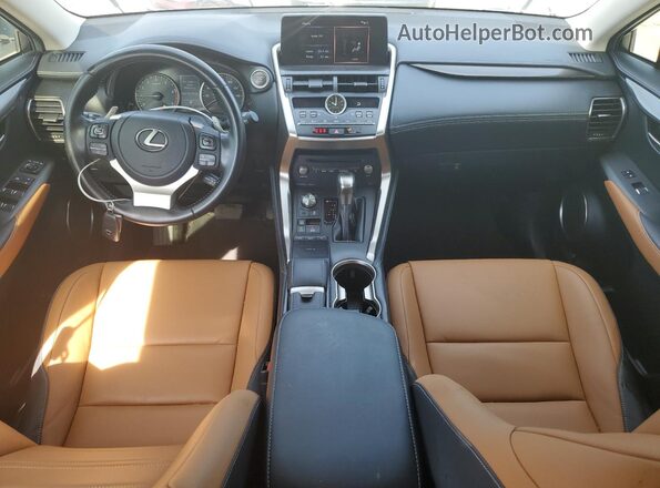 JTJDARBZ4M2179648 2021 LEXUS NX Silver Առջևի վահանակի տեսք