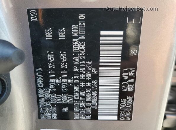 JTJDARBZ4M2179648 2021 LEXUS NX Silver Սալոնի 360 աստիճան տեսք