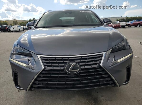 JTJDARBZ5M2185135 2021 LEXUS NX Gray Вид спереду