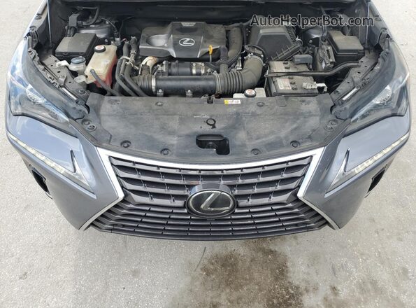 JTJDARBZ5M2185135 2021 LEXUS NX Gray Вид підкапотного простору