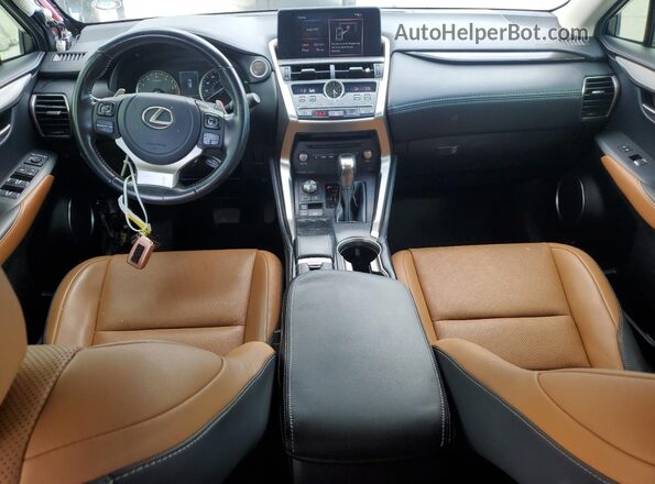 JTJDARBZ5M2185135 2021 LEXUS NX Gray Вид панелі приладів