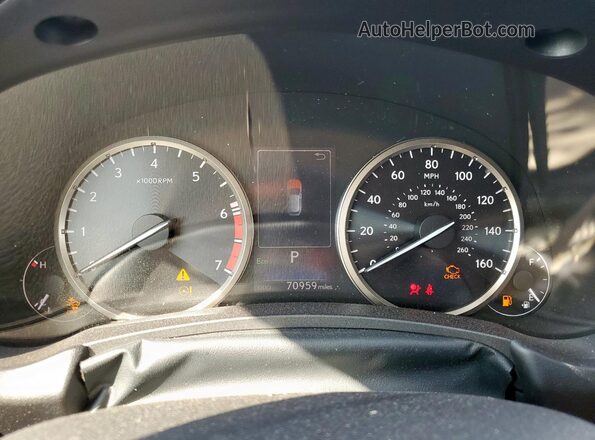 JTJDARBZ5M2195213 2021 LEXUS NX Black Instrument cluster view