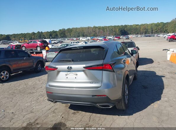 JTJDARDZ0M2258649 2021 LEXUS NX 300 Серебряный Задняя правая четверть