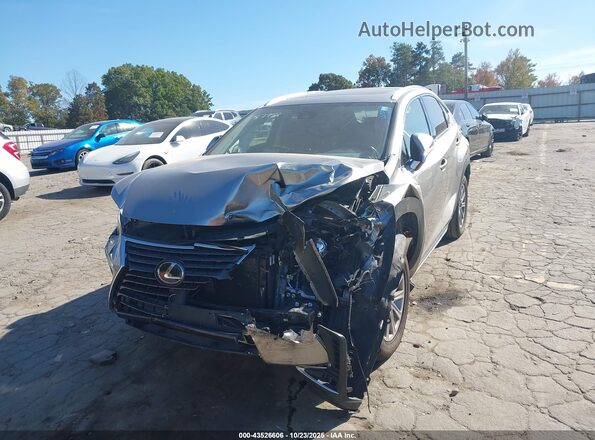 JTJDARDZ0M2258649 2021 LEXUS NX 300 Серебряный Передняя левая четверть