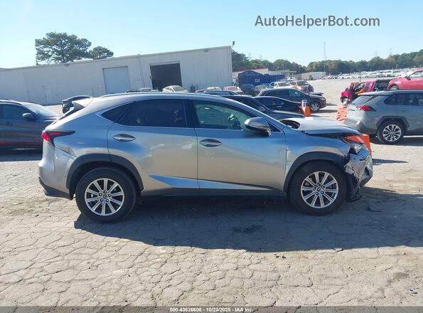 JTJDARDZ0M2258649 2021 LEXUS NX 300 Серебряный Вид задней части салона