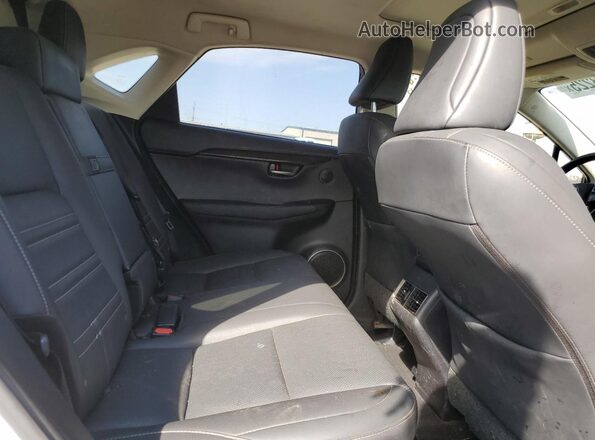 JTJDARDZ4L2235650 2020 LEXUS NX White Widok wnętrza z tyłu