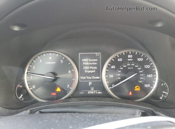 JTJDARDZ4L2235650 2020 LEXUS NX White Widok zestawu wskaźników