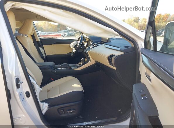 JTJDARDZ6M5021033 2021 LEXUS NX 300 White Widok wnętrza z przodu