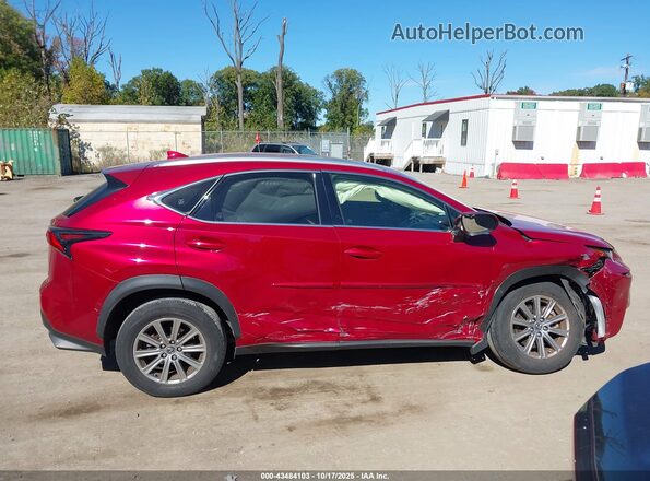 JTJDARDZ7M5028296 2021 LEXUS NX 300 Red Vista interior trasera