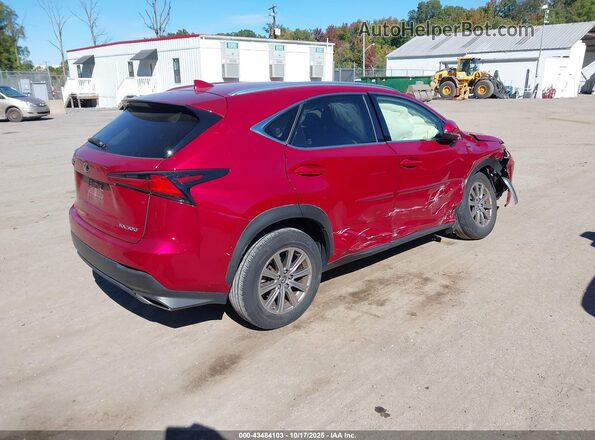 JTJDARDZ7M5028296 2021 LEXUS NX 300 Red Trasero derecho