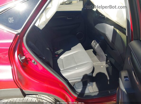 JTJDARDZ7M5028296 2021 LEXUS NX 300 Red Vista de la etiqueta del VIN