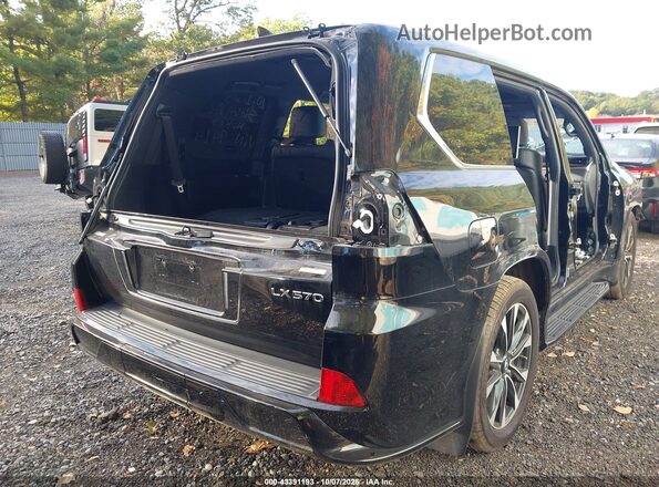 JTJDY7AX2M4349414 2021 LEXUS LX 570 Black Հետևի աջ