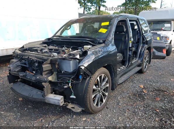 JTJDY7AX2M4349414 2021 LEXUS LX 570 Black Դիմացի տեսք