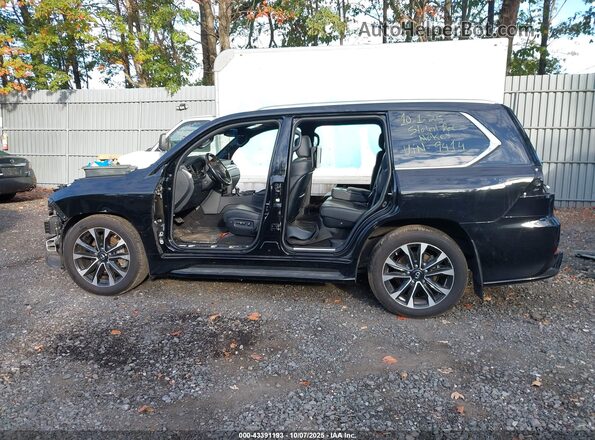 JTJDY7AX2M4349414 2021 LEXUS LX 570 Black Սալոնի հետևի տեսք