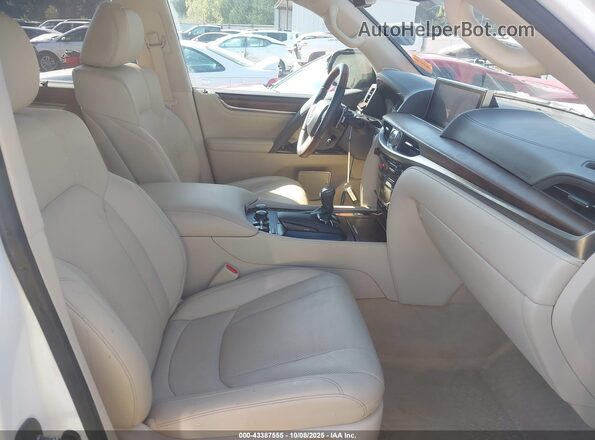 JTJDY7AX8M4333279 2021 LEXUS LX 570 White Սալոնի դիմացի տեսք