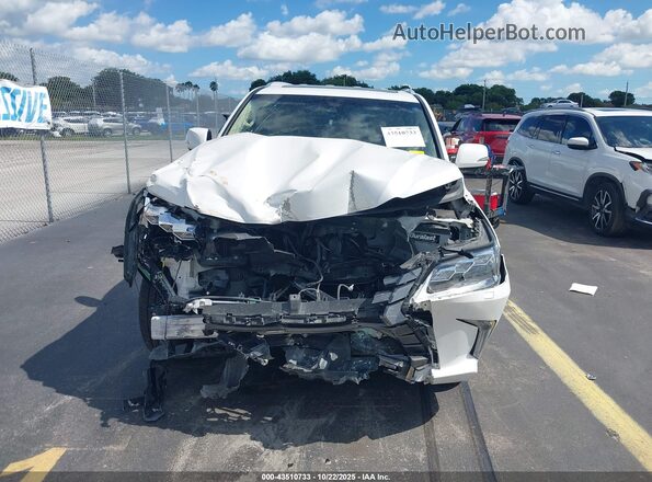 JTJDY7AX8M4335663 2021 LEXUS LX 570 White Առջևի վահանակի տեսք