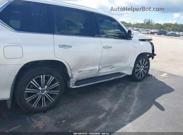 JTJDY7AX8M4335663 2021 LEXUS LX 570 White Դիմացի տեսք