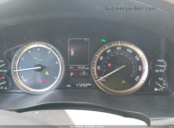 JTJDY7AX8M4335663 2021 LEXUS LX 570 White Հետևի նստատեղերի տեսք