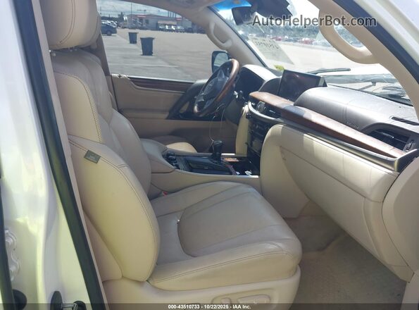 JTJDY7AX8M4335663 2021 LEXUS LX 570 White Սալոնի դիմացի տեսք
