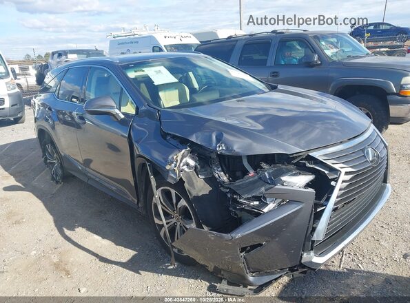 JTJDZKCA1K2016994 2019 LEXUS RX 350L Серый Вид спереди