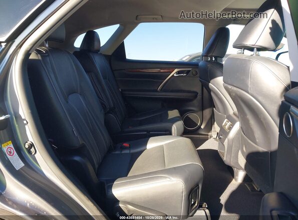 JTJDZKCA9K2016113 2019 LEXUS RX 350L Gray Widok naklejki z numerem VIN