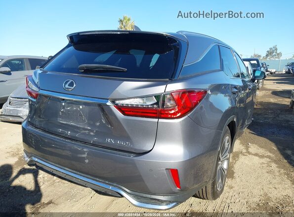 JTJDZKCA9K2016113 2019 LEXUS RX 350L Gray Tył prawy