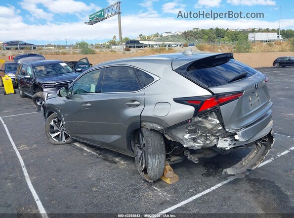 JTJGARBZXM2180431 2021 LEXUS NX 300 Gray Հետևի ձախ