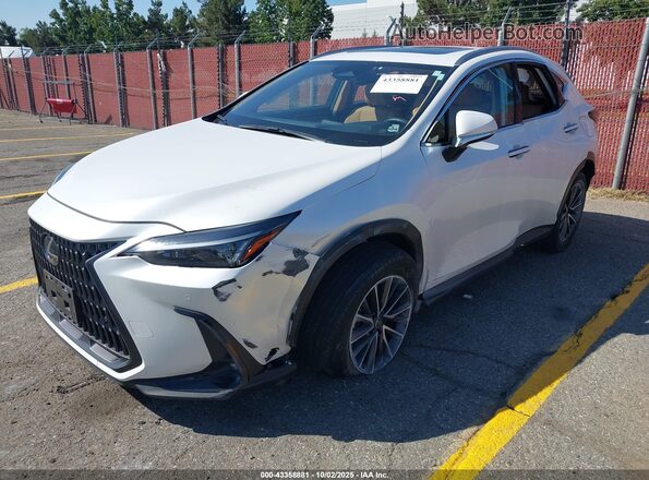 JTJGKCEZ3R5017941 2024 LEXUS NX 350H White წინა მარცხენა ხედი სამი მეოთხედიდან