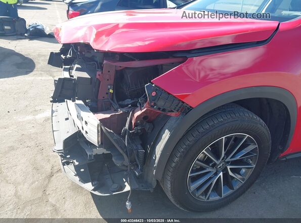 JTJGKCEZ7N2007330 2022 LEXUS NX 350H Red წინა ხედი