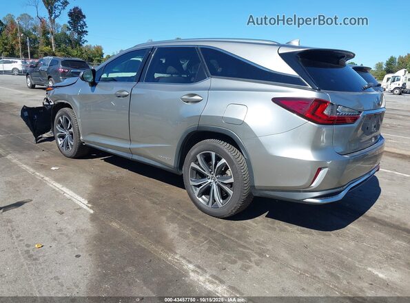 JTJHGKFA8L2014163 2020 LEXUS RX 450HL Gold Հետևի ձախ