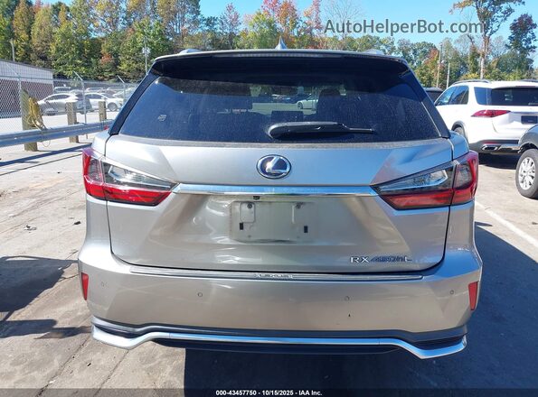 JTJHGKFA8L2014163 2020 LEXUS RX 450HL Gold 