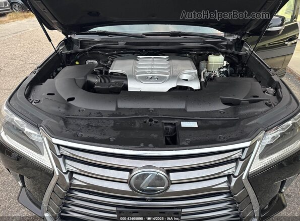 JTJHY7AX4G4208124 2016 LEXUS LX 570 Black Rear view