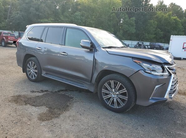 JTJHY7AX7H4237716 2017 LEXUS LX Gray Przód prawy