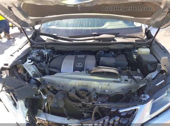 JTJHZKEAXN2024921 2022 LEXUS RX 350L Серебряный Вид сзади