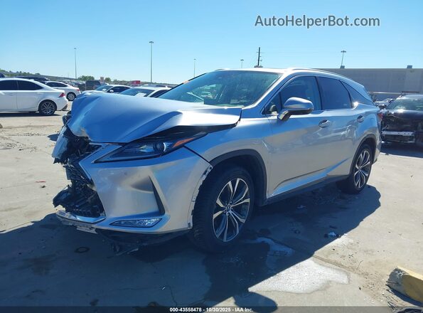 JTJHZKEAXN2024921 2022 LEXUS RX 350L Серебряный Передняя левая четверть