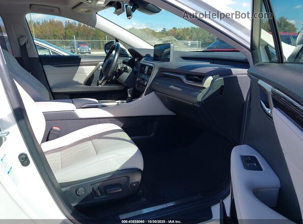 JTJJGKFA4M2016799 2021 LEXUS RX 450HL White Vista interior delantera