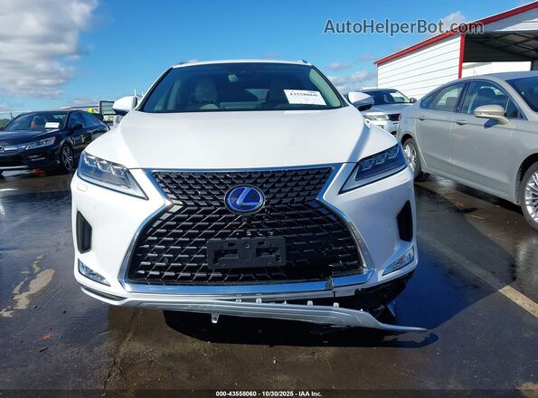 JTJJGKFA4M2016799 2021 LEXUS RX 450HL White Vista del cuadro de instrumentos
