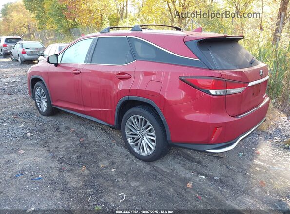 JTJJZKFA9L2024809 2020 LEXUS RX 350L Красный 