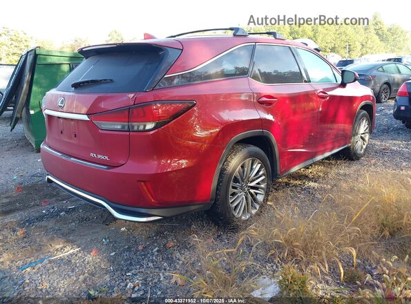 JTJJZKFA9L2024809 2020 LEXUS RX 350L Красный 