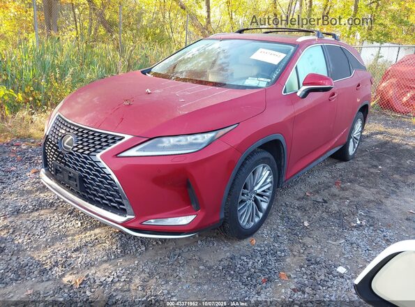 JTJJZKFA9L2024809 2020 LEXUS RX 350L Красный 