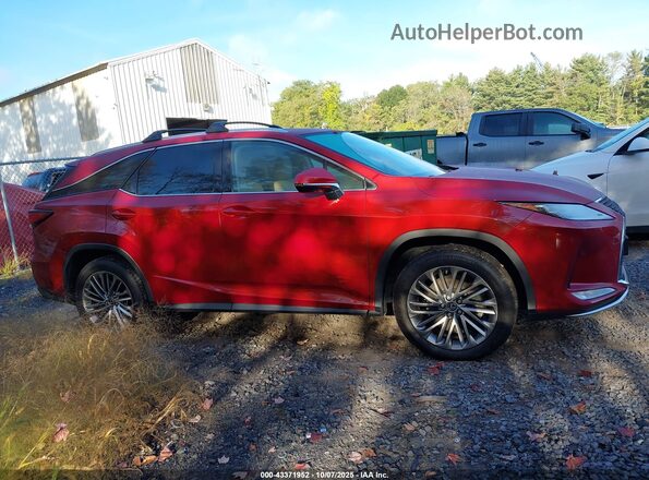 JTJJZKFA9L2024809 2020 LEXUS RX 350L Красный 