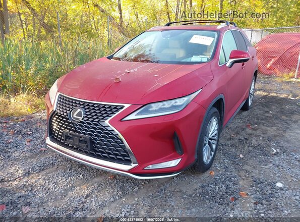 JTJJZKFA9L2024809 2020 LEXUS RX 350L Красный 