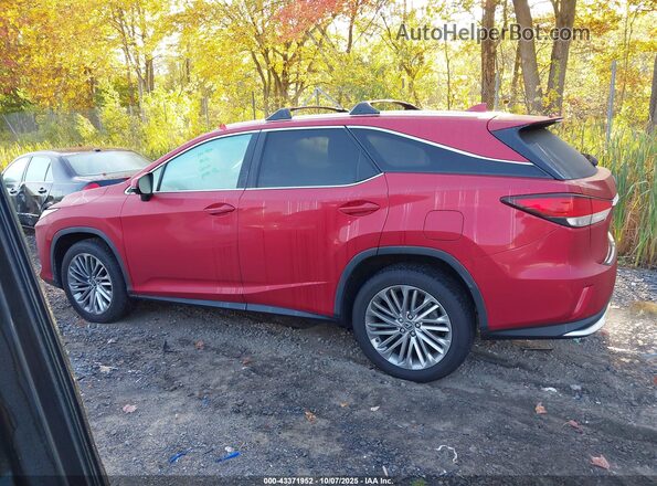 JTJJZKFA9L2024809 2020 LEXUS RX 350L Красный 