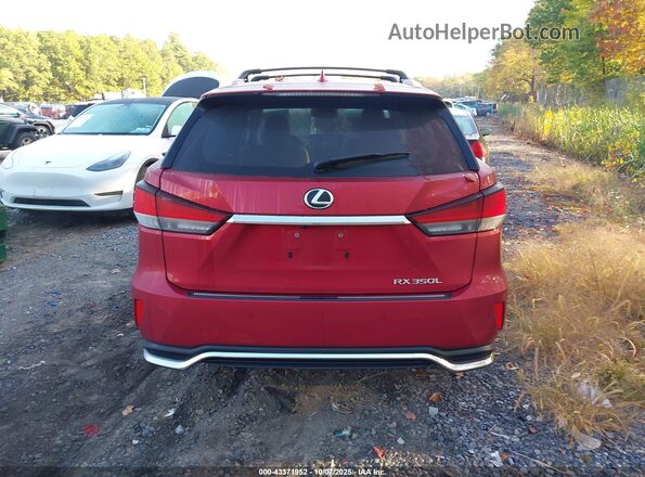 JTJJZKFA9L2024809 2020 LEXUS RX 350L Красный 