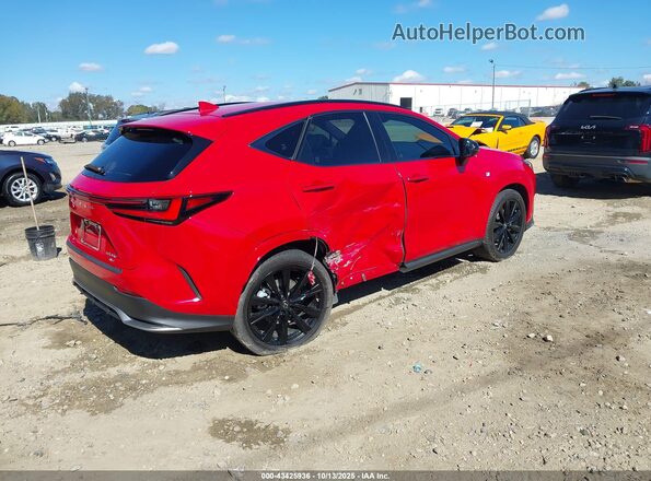 JTJKGCEZ0N2000375 2022 LEXUS NX 350 Red უკანა მარჯვენა