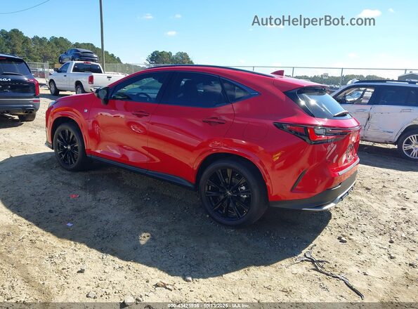 JTJKGCEZ0N2000375 2022 LEXUS NX 350 Red უკანა მარცხენა