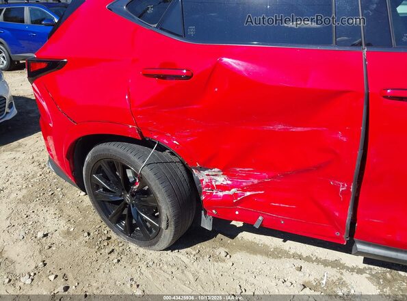 JTJKGCEZ0N2000375 2022 LEXUS NX 350 Red წინა ხედი