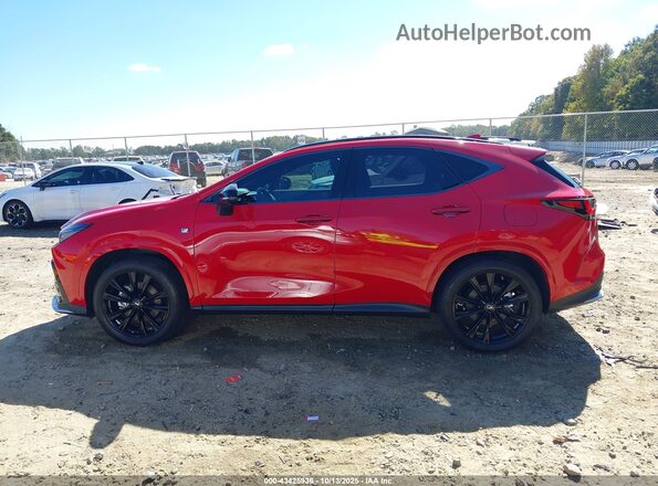JTJKGCEZ0N2000375 2022 LEXUS NX 350 Red სალონის 360-გრადუსიანი ხედი