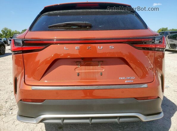JTJKGCEZ2N2005920 2022 LEXUS NX Orange 
